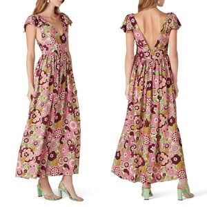 Dodo Bar O Jenny Floral Maxi Dress